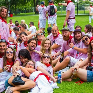 Running Of The Bulls Campsite Pamplona